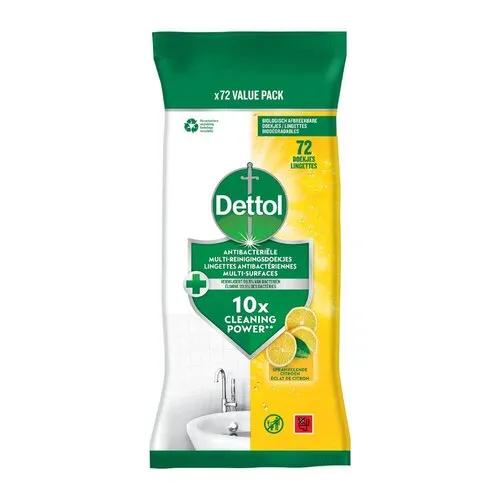 Dettol Doekjes Citrus 72 Stuks