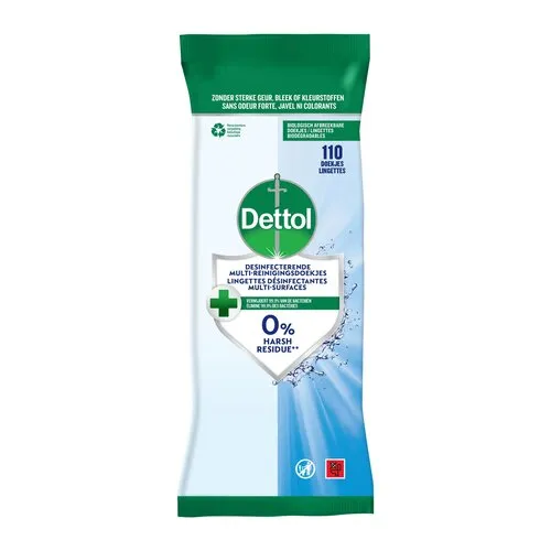 Dettol Desinfecterende Reinigingsdoekjes Cleanser 110 Stuks