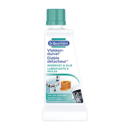 Dr. Beckmann Vlekkenduivel Smeervet & Olie 50 ML