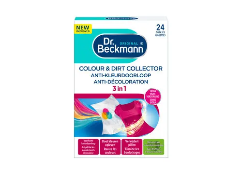 Dr. Beckmann Anti-Kleur Doorloopdoekjes 24 Stuks