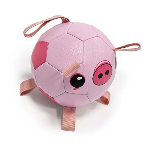 Duvo+ Voetbal Piggy 18,5CM Roze
