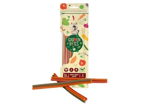 Duvo+ Garden Bites triple vegan sticks XL 25CM - 3 stuks