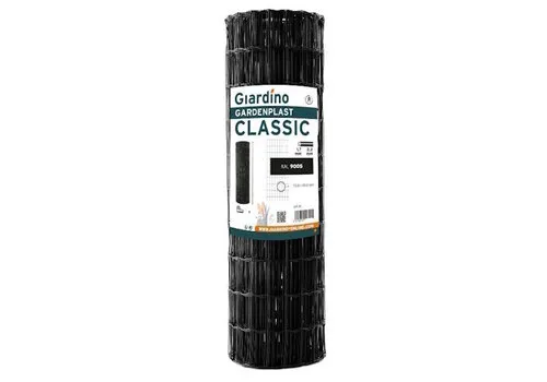 Gardenplast classic Gaas zwart 25m