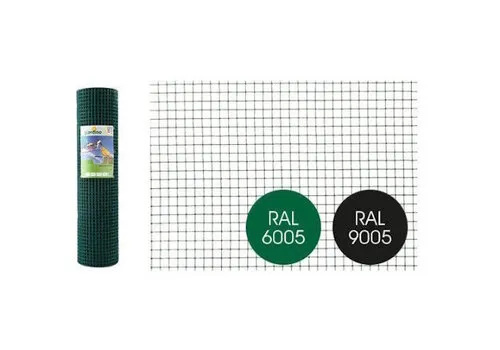 Gelast gaas Zwart 12.7/0.9