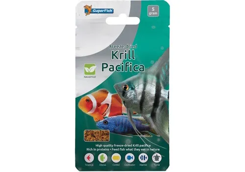 SuperFish Freeze Dried Krill Pacifica 5 Gram