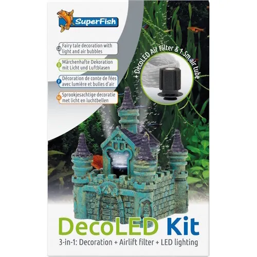 SuperFish Deco Led Set Kasteel