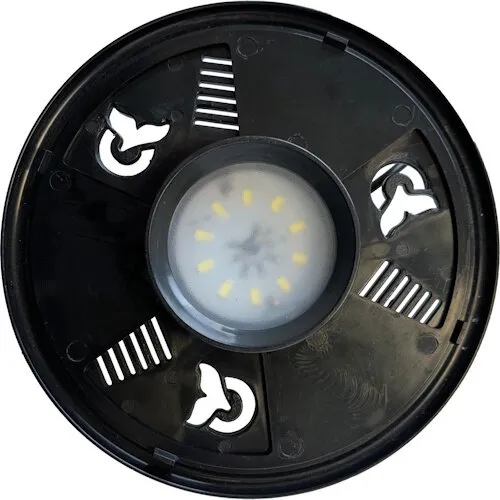 BIOART LED 7,5W-15CM Zwart