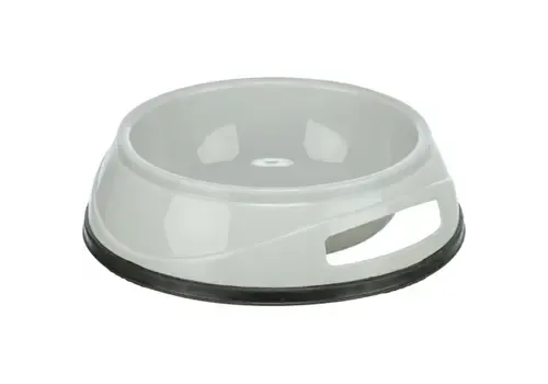 Trixie Kunststof Voer/Waterbak met rubberen ring