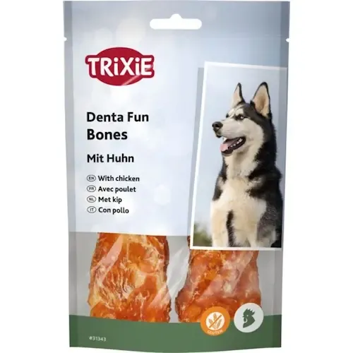 Trixie Denta Fun Chicken Chewing Bone Trixie Denta Fun Chicken Chewing Bone