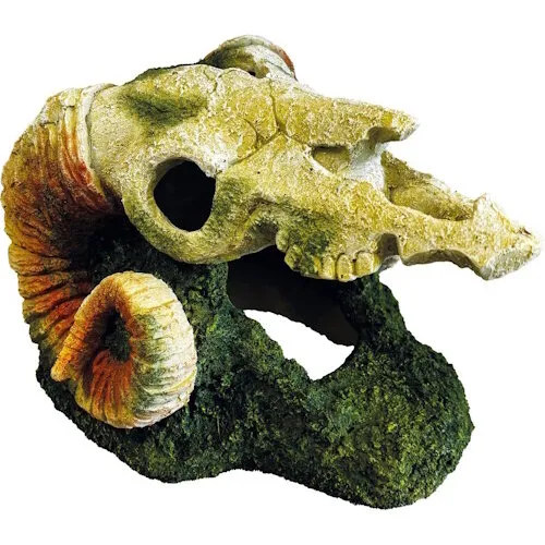 Repto Deco Goat Skull terrariumornament