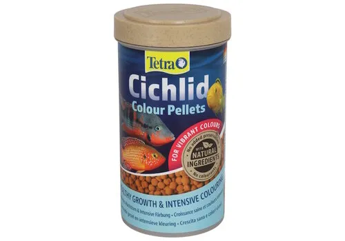 Tetra Cichlid Colour Pellets 500ML