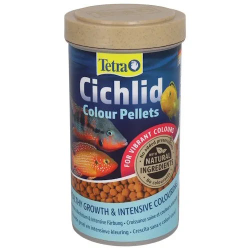 Tetra Cichlid Colour Pellets 500ML