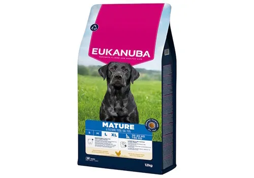Eukanuba Dog Mature Large Breed Kip 12 kg