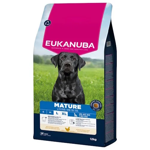 Eukanuba Dog Mature Large Breed Kip 12 kg