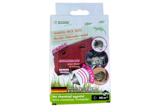 Isotronic Mobiele verjager marters, muizen en ratten