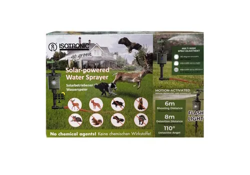 Isotronic Solar-Powered Water Sproeier