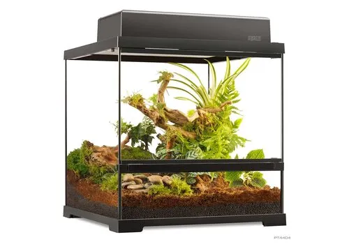 Exo Terra EX Pro terrarium Zwart | 45 x 45 x 45CM