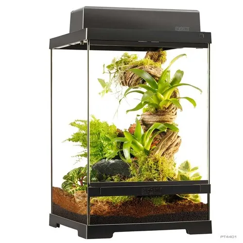 Exo Terra EX Pro terrarium Zwart | 30 x 30 x 45CM