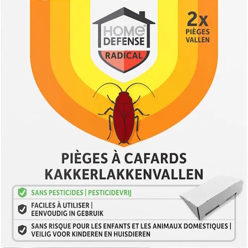 Home Defense Kakkerlakkenvallen 2 stuks Home Defense Kakkerlakkenvallen 2 stuks