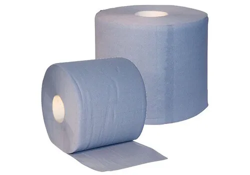 Junai.nl Uierpapier 3-laags verlijmd blauw 1000 vel 2 rollen