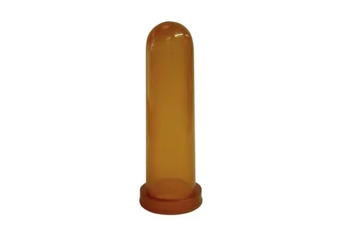 Kerbl Kalverspeen rubber honing-transparant