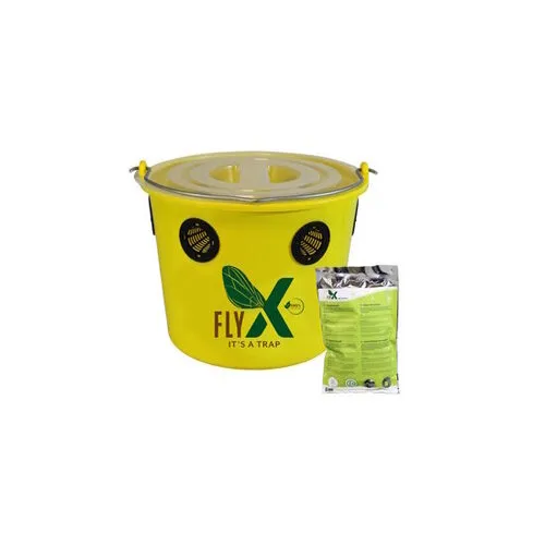 FlyX Vliegenemmer 12 liter incl. lokstof