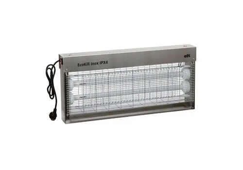 Ecokill Vliegenlamp Inox IPX4 2 x 20W