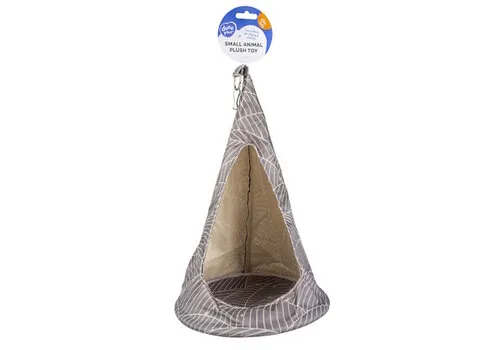 Duvo+ Elm Hangtipi Pluche M Grijs/Wit Duvo+ Elm Hangtipi Pluche M Grijs/Wit
