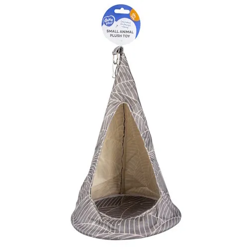 Duvo+ Elm Hangtipi Pluche M Grijs/Wit Duvo+ Elm Hangtipi Pluche M Grijs/Wit