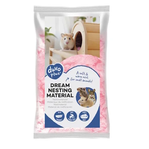 Duvo+ Nestmateriaal Dream roze 25 gram