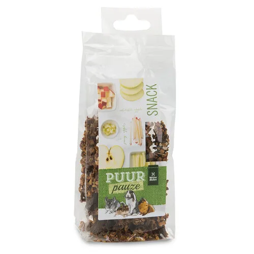 Witte Molen PUUR Pauze Knabbelhoutjes Appel 50 gram