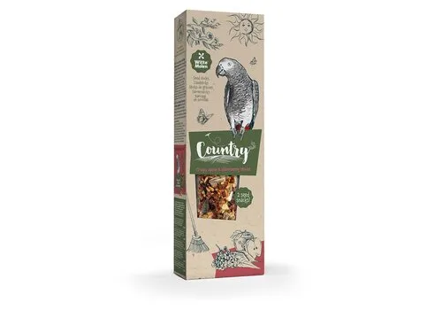 Witte Molen Country zaadsticks papegaai appel & vlierbes 140 gram - 2 stuks