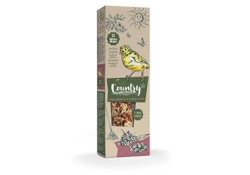 Witte Molen Country zaadsticks kanarie veen- & vlierbes 60 gram - 2 stuks