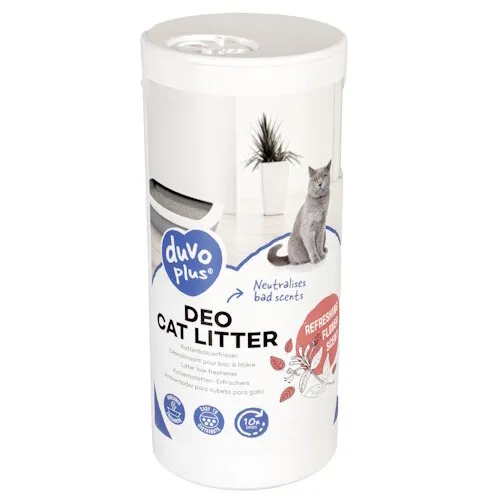 Duvo+ Kattenbakverfrisser bloemengeur 400 gram
