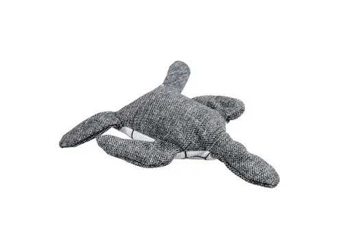 Duvo+ ECO Pluche Schildpad 19x19x5cm grijs