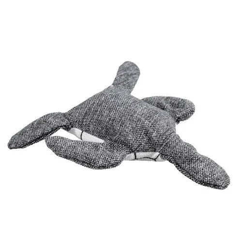 Duvo+ ECO Pluche Schildpad 19x19x5cm grijs
