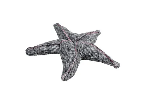 Duvo+ ECO Pluche Zeester 17x18x3cm grijs Duvo+ ECO Pluche Zeester 17x18x3cm grijs