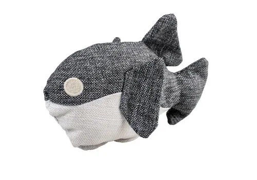 Duvo+ ECO Pluche Vis Fugu 19x13x8cm grijs Duvo+ ECO Pluche Vis Fugu 19x13x8cm grijs