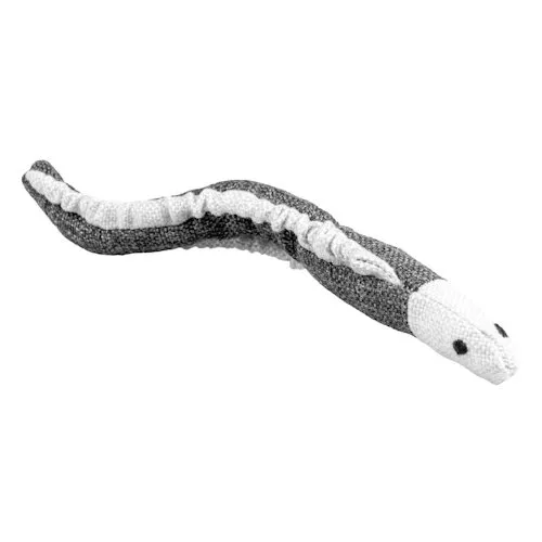 Duvo+ ECO Pluche Aal 20x4x2cm grijs