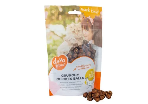 Duvo+ Knapperige Kippenballetjes 50 gram