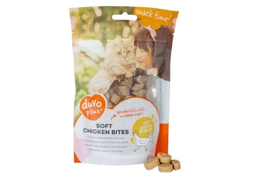Duvo+ Zachte Kippensnacks 50 gram