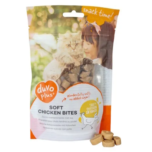 Duvo+ Zachte Kippensnacks 50 gram