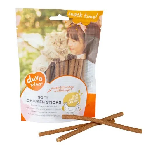 Duvo+ Zachte Kippensticks 50 gram