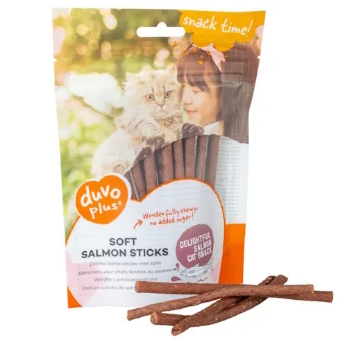 Duvo+ Zachte Zalmsticks 50 gram