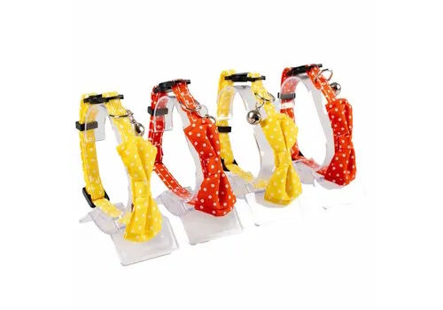 Duvo+ Kattenhalsband Stijvolle Retro Bollen 20-28CM / 10MM