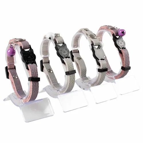 Duvo+ Kattenhalsband Stijlvol Leder 20-28CM / 10MM Duvo+ Kattenhalsband Stijlvol Leder 20-28CM / 10MM
