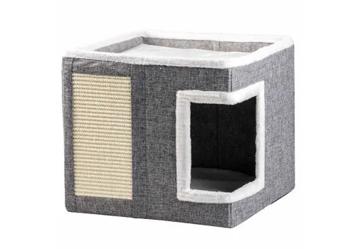 Duvo+ Kattenkrabhuisje Gaby | 39x39x35cm Duvo+ Kattenkrabhuisje Gaby | 39x39x35cm