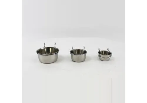 Junai.nl RVS voer/drinkbakjes met haken