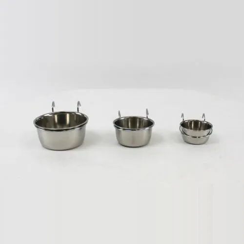 Junai.nl RVS voer/drinkbakjes met haken