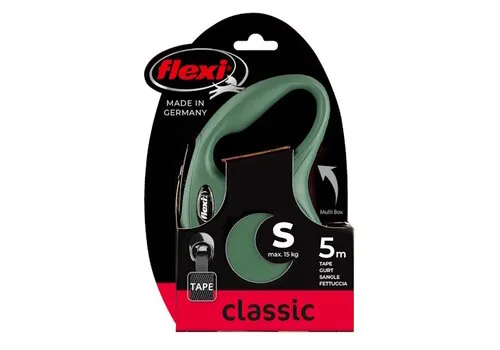 Flexi New Classic Lint Olijfgroen